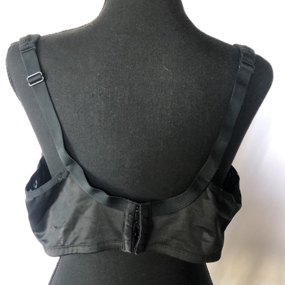 CACIQUE black bra. Size 44 DD. - Picture 6 of 9